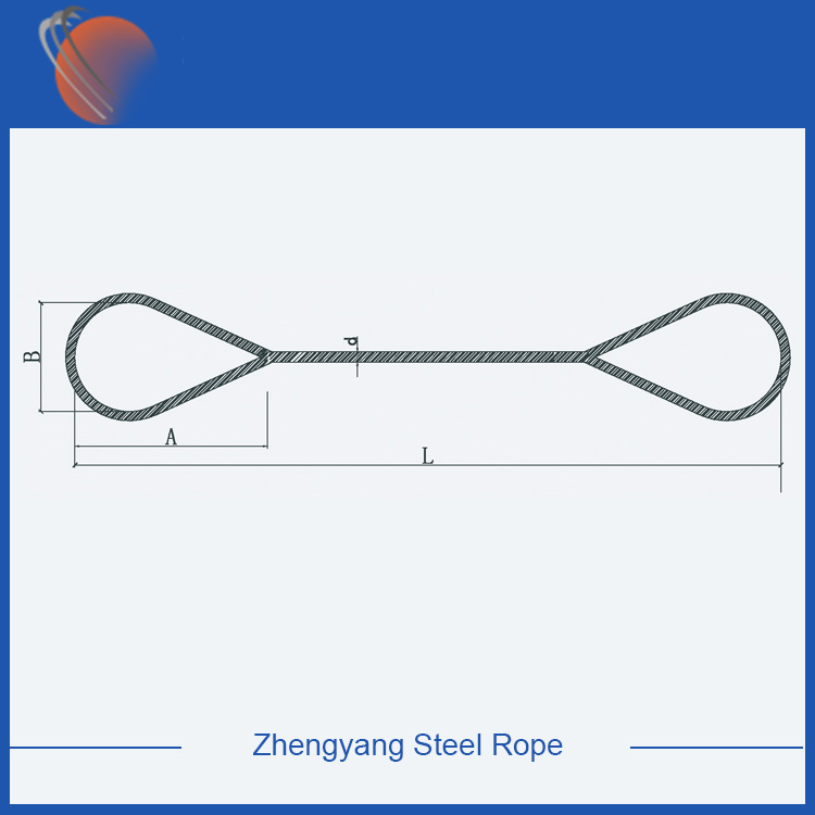 হাত spliced ​​তারের দড়ি slings