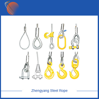 Spliced ​​তারের দড়ি Slings